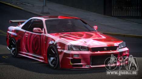 Nissan Skyline R34 PSI Qz S4 für GTA 4