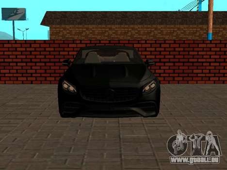Mercedes-Benz S63 AMG (W222) coupe pour GTA San Andreas