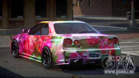 Nissan Skyline R34 PSI Qz S2 pour GTA 4