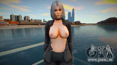 KOF Soldier Girl Different 6 - Black Topless 3 pour GTA San Andreas