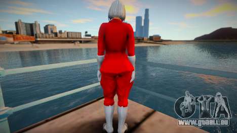 KOF Soldier Girl Different 6 - Red Topless 2 für GTA San Andreas