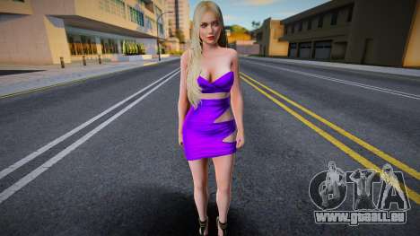 Helena Purple Dress pour GTA San Andreas