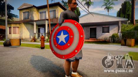 Captain America shild für GTA San Andreas