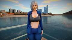 KOF Soldier Girl Different - Blue 6 pour GTA San Andreas