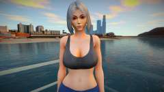 KOF Soldier Girl Different - Blue 2 für GTA San Andreas
