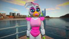 Glamrock Chica - Five Nights at Freddys Securit pour GTA San Andreas