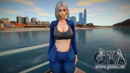 KOF Soldier Girl Different - Blue 6 pour GTA San Andreas