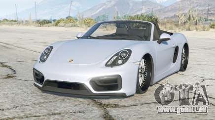 Porsche Boxster GTS (981) 2014〡lowered〡add-on pour GTA 5