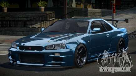 Nissan Skyline R34 PSI Qz für GTA 4