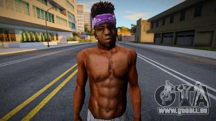 Ballas1 - dreadneds et boucles d’oreilles pour GTA San Andreas