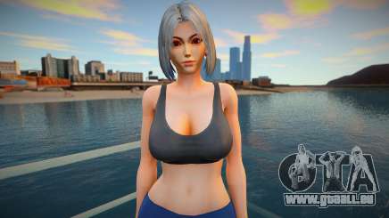KOF Soldier Girl Different - Blue 2 pour GTA San Andreas
