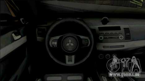 Mitsubishi Lancer Evolution X Politia Romana pour GTA San Andreas