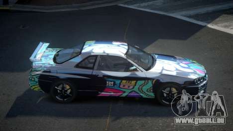 Nissan Skyline R34 G-Style S8 für GTA 4