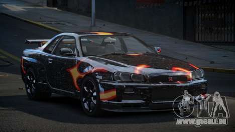 Nissan Skyline R34 G-Style S6 pour GTA 4