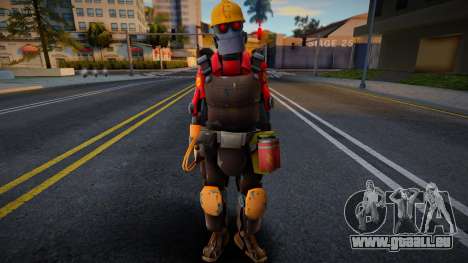 RED Robot Engineer from Team Fortress 2 für GTA San Andreas