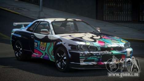 Nissan Skyline R34 G-Style S8 für GTA 4