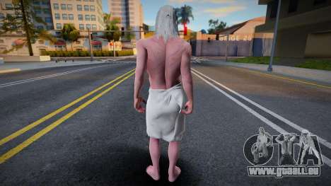 Geralt Half Nude Clothing (Witcher 3) pour GTA San Andreas