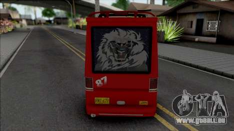 Dongben Microbus v2 für GTA San Andreas