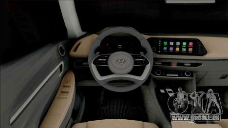 Hyundai Sonata 2020 Rims Full pour GTA San Andreas