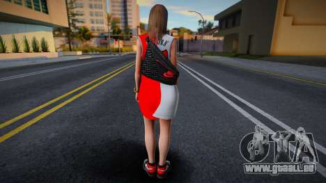 Hitomi Fashion Casual Chicago Bulls Jersey 3 pour GTA San Andreas