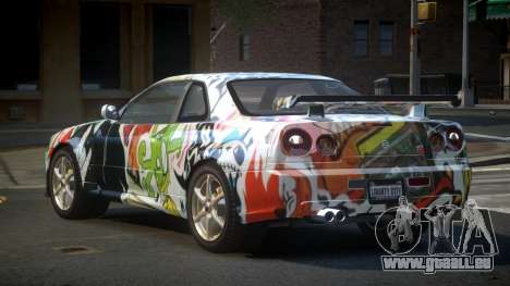 Nissan Skyline R34 G-Style S10 für GTA 4