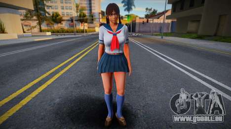 DOA Ayame Summer School Uniform Suit pour GTA San Andreas