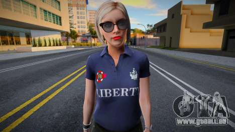 GTA Online Outfit Casino And Resort Agatha Bak 1 für GTA San Andreas