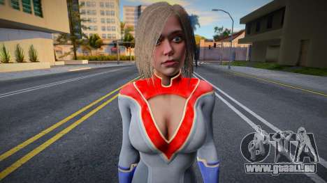 Power Girl (good skin) pour GTA San Andreas