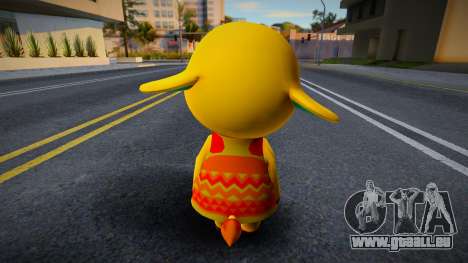 Eloise - Animal Crossing Elephant für GTA San Andreas