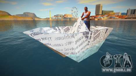 Paper Boat pour GTA San Andreas
