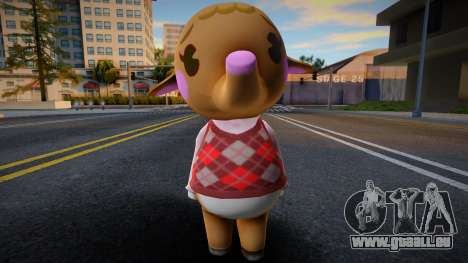 Ellie - Animal Crossing Elephant für GTA San Andreas