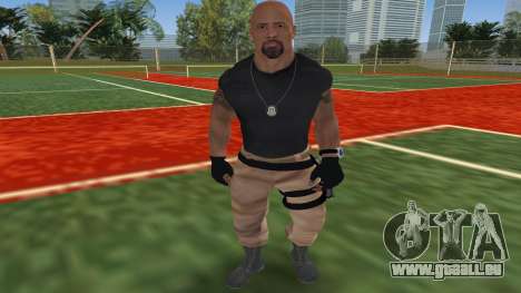 Dwayne Johnson from Fast 5 pour GTA Vice City