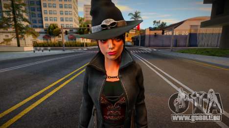 The Goth Witch 1 für GTA San Andreas