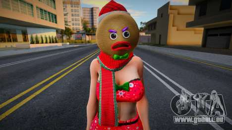 Tina Armstrong Berry Burberry Christmas 3 pour GTA San Andreas