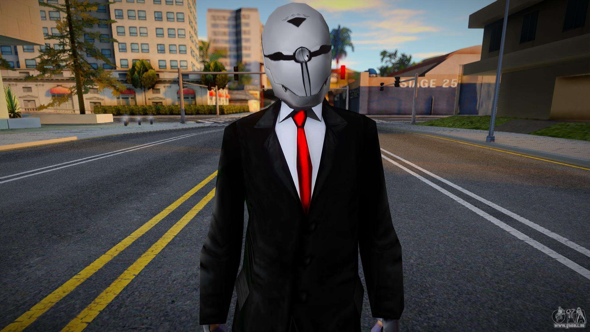  Hitman  Robot 1 pour  GTA San Andreas