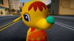 Eloise - Animal Crossing Elephant für GTA San Andreas