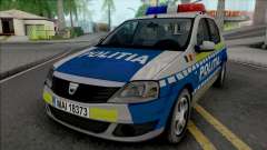 Dacia Logan Politia Romana für GTA San Andreas
