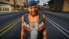 Dead Or Alive 5 - Bass Armstrong (Costume 1) 2 für GTA San Andreas