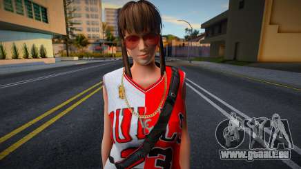 Hitomi Fashion Casual Chicago Bulls Jersey 3 pour GTA San Andreas