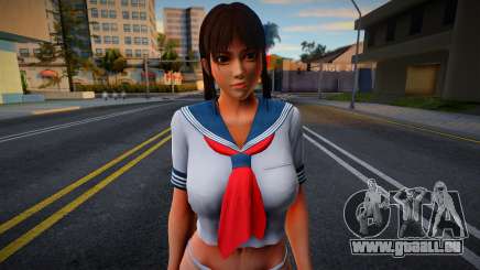 DOA Ayame Summer School Uniform Suit (skirt) pour GTA San Andreas