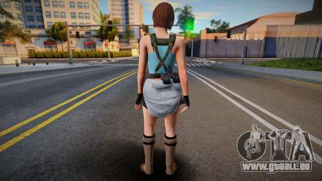 Jill Valentine (Kasumi) Resident Evil 3 für GTA San Andreas