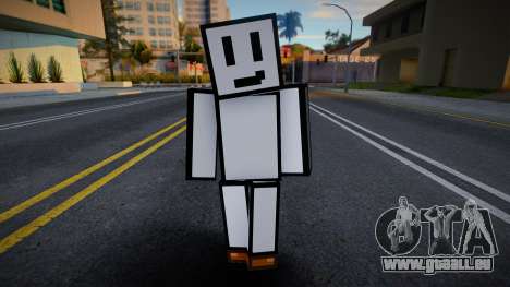 Henry - Stickmin Skin from Minecraft für GTA San Andreas