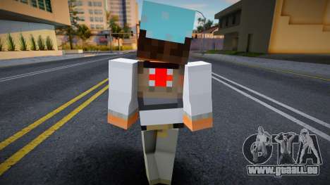 Medic - Half-Life 2 from Minecraft 3 pour GTA San Andreas