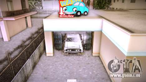 Lavage de voiture en état de marche pour GTA Vice City
