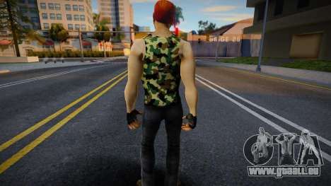 Postal Dude en camouflage T-shirt 1 pour GTA San Andreas