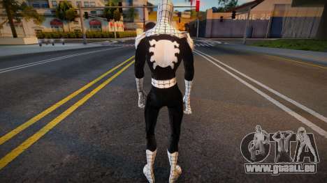 Spiderman Web Of Shadows - White and Black Suit für GTA San Andreas