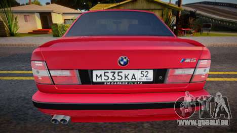 BMW M5 E34 Light tuning pour GTA San Andreas
