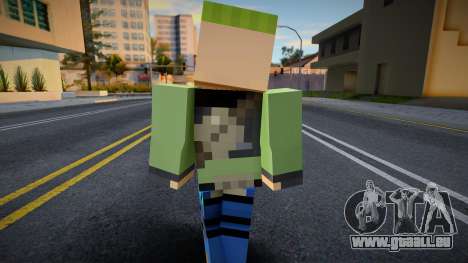 Rebel - Half-Life 2 from Minecraft 7 für GTA San Andreas