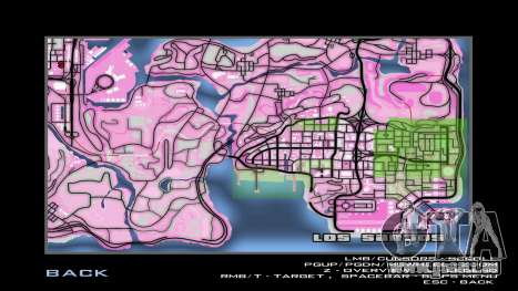 Pink map für GTA San Andreas
