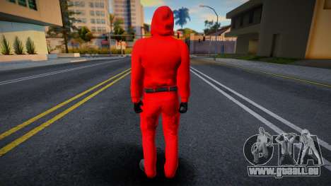 Male Random Guard N2 Squid Game pour GTA San Andreas